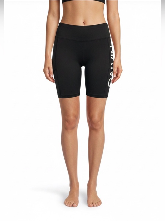 Calvin Klein Pants - Calvin Klein Black Compression Bike Shorts Size Medium NWOT